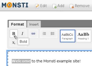 采用Go语言开发的CMS系统 Monsti